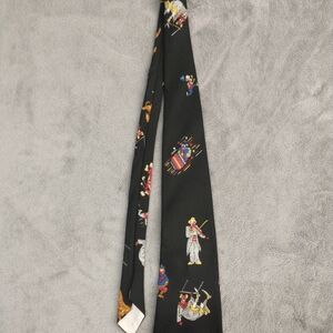 EUC Cabralli Collection 100% Polyester Men's Necktie w/ Clowns (RN# 20170)